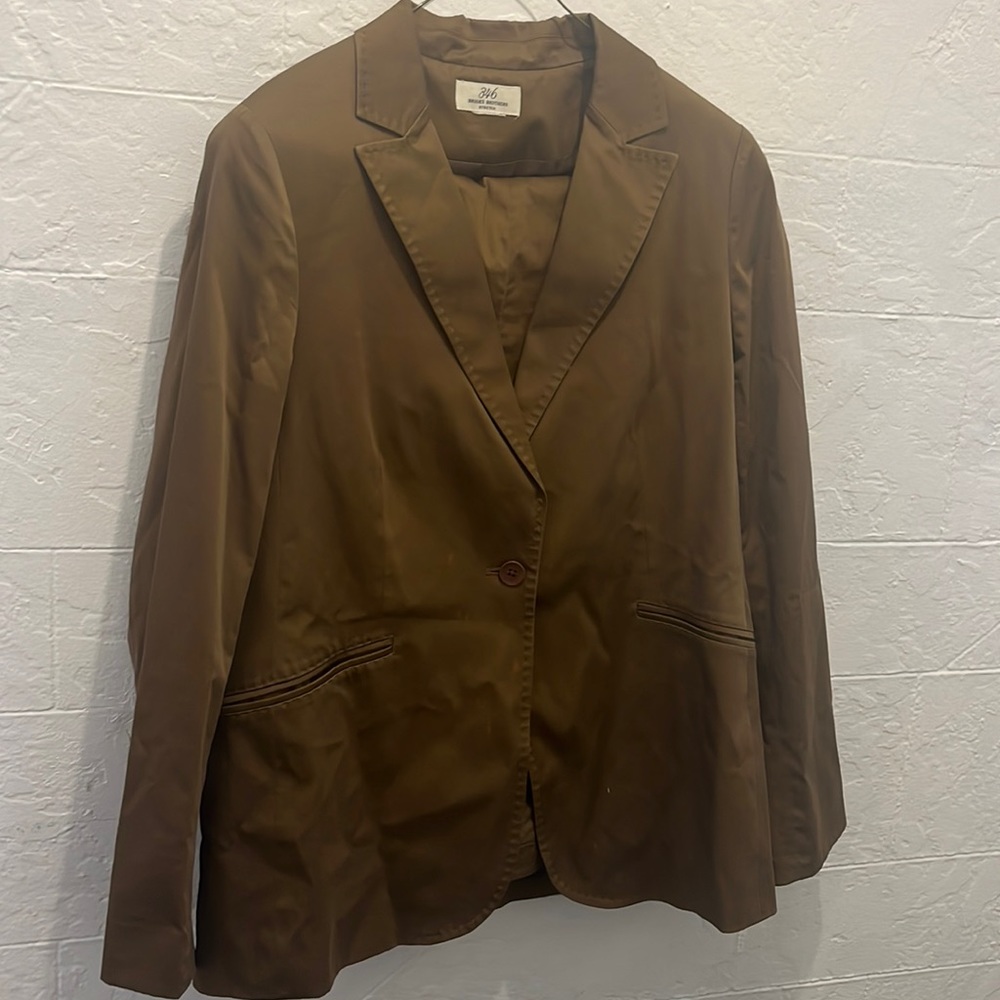 Brookes brothers jacket 2 piece suit jacket and pants set